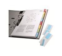DURABLE TABFIX QUICK TAB DUO - Parchemin - auto-adhésif - bleu, jaune, rouge, vert - 40 mm de large 24 unités onglets permanents