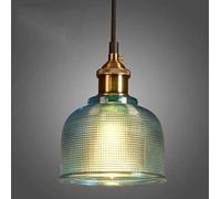 Durable transfrontalier en Verre Cristal Couleur Bonbon Abat-Jour Lustre Lampe de Restaurant à tête Unique Lampe de Bar de Mode créative Moderne Nordique 15 cm * 20 cm, E27 * 1 Salon Salle à Manger