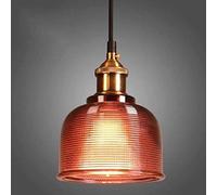 Durable transfrontalier en Verre Cristal Couleur Bonbon Abat-Jour Lustre Lampe de Restaurant à tête Unique Lampe de Bar de Mode créative Moderne Nordique 15 cm * 20 cm, E27 * 1 Salon Salle à Manger