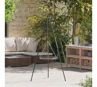 Durable Trépied feu de camp Noir 92 x 92 x 171.5 cm Acier - Autres petits ustensiles de cuisine Octo4128541 1parcel