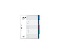 Durable Trieur En Plasique, A4, Pp, 20 Positions, Blanco
