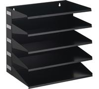 DURABLE Trieur horizontal 5 compartiments A4, Noir, 336001