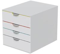 Module de Classement 4 Tiroirs pour format A4+ - Blanc