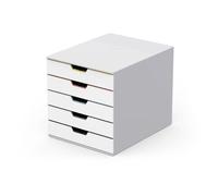 Durable Varicolor Mix 5 Boîte À Archives Plastique Multicolore, Blanc