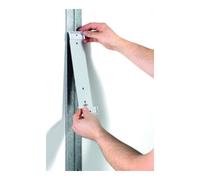 DURABLE Support mural magnétique VARIO MAGNET 10 - kit complet, 10 pochettes A4, noir
