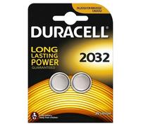 Duracell 2 piles bouton lithium CR2032 3 V