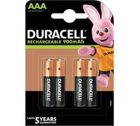 Duracell 4 accumulateurs AAA NiMH Duracell Staycharged 900 mAh