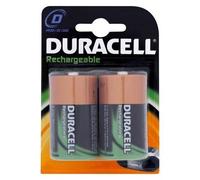 DURACELL - 75052461 - PILE RECHARGEABLE - D X 2 - ACCU