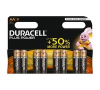 Duracell 8 piles alcaline AA (LR6) Plus Power 1,5V