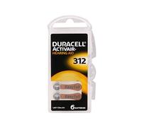 Duracell Activair DA 312, 6-pack (6 pcs, A312), Batteries + piles