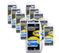 Duracell ActivAir 675 MF Hg 0% Piles auditives 650mAh 1.45V9 - 10x Blisters