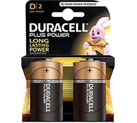 Duracell Piles alcalines D LR20 Basic MN1300 1,5V Blister de 2