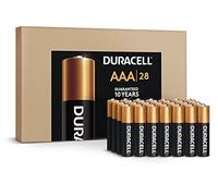 Duracell CopperTop Piles alcalines AAA, Longue durée, Triple Batterie Tout Usage pour la Maison et Les Affaires, 28 Counts
