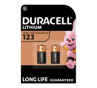 Duracell Batterie Ultra 123 BG2 CR123A Lithium à usage unique