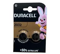 DURACELL Cr2032 Lot de 2 Piles de Montre au Lithium