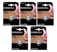 Duracell CR2430 D Lot de 5 piles bouton au [479]