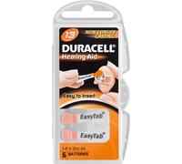Duracell DA13 ACUSTICA, Zink-Luft, Bouton/pièce, 1,4V