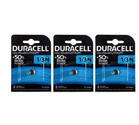 Duracell DL1/3N Lot de 3 piles au lithium CR1/3N 2L76