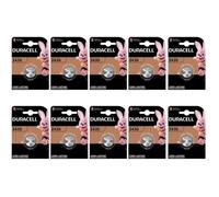 Duracell Lot de 10 piles bouton au lithium CR2430 [229]