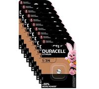 Duracell Lot de 10 piles lithium CR 1/3 N