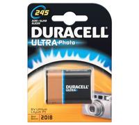 DURACELL Lot de 2 Blisters de 1 Pile photo Lithium Ultra DL 245 A 2CR5 6V