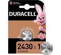 Duracell Lot de 2 Piles Bouton au Lithium CR2430 D