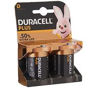 Duracell Lot de 2 piles D