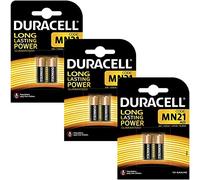 Duracell Lot de 2 Piles MN21 3 Packs