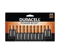 DURACELL Coppertop Durmn1500b20z Lot de 20 Piles alcalines avec Technologie Duralock Power Preserve AA