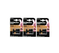 DURACELL Lot de 3 Blisters de 1 Pile photo Lithium Ultra DL 245 A 2CR5 6V