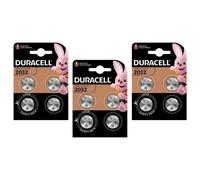 Duracell Lot de 3 Packs de 4 piles Bouton Lithium CR2032 3V