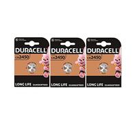 DURACELL Lot de 3 Piles bouton lithium "Electronics" CR2450 3 volt Blister de 1