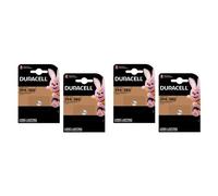 DURACELL Lot de 4 Blisters de 1 Pile oxyde argent pour montres "Watch" 394/380 SR 45