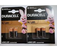 Duracell Lot de 4 Piles alcalines Type N LR1 Mn9100 Idéal pour Micron Fox