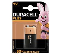 DURACELL Lot de 5 Blisters de 1 pile Plus Power MN1604 9V