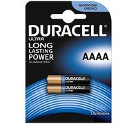DURACELL Lot de 5 Blisters de 2 piles alcalines"Ultra M3" quart (AAAA/MX2500)
