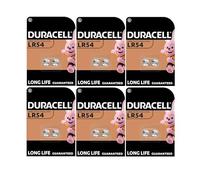 Duracell LR54, Pile Bouton - 12 Piles