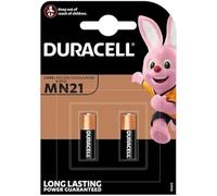 DURACELL MN21 (2’li Paket) özel alkalin pil 12V (A23 / 23A / V23GA / LRV08 / 8LR932) - Uzun kullanım ömrü garantili - Uygun Saklama Koşullarında 5 Yıl Yeni ve Dolu Kalma Garantisi - Sızıntı önleme.