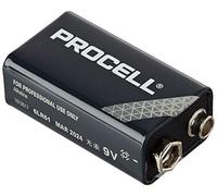Duracell MN2400/10 Procell Lot de 10 Piles 9 V Noir 3,5 x 13 x 5 cm