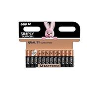 Duracell MN2400B12S Pack de 12 Piles AAA
