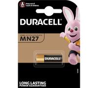 Duracell Pile MN27 (A27 L828) 12V – Garantie longue durée, 5 ans en stockage, anti-fuite – 1 pièce