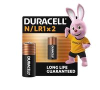 Duracell N Pile alcaline 1,5V, lot de 2 (E90 / LR1), pour lampes de poche, calculatrices et phares de vélo
