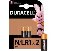 Duracell N Pile Alcaline 1,5v, Lot De 2 (E90 - Lr1), Pour Lampes De Poche, Calculatrices Et Phares De Vélo