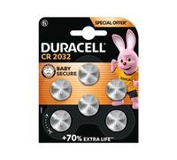 Duracell Offre Speciale lot de 6 spéciales lithium 2032 3 Volts,DL2032/CR2032