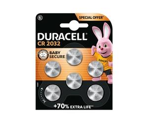 Duracell Offre Speciale lot de 6 spéciales lithium 2032 3 Volts,DL2032/CR2032