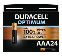 Duracell Optimum piles alcalines AAA - pack de 24