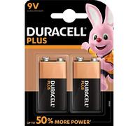 Duracell Pile alcaline 9V (6LR61) Plus x2