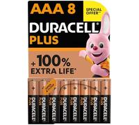 Duracell - Pile Alcaline - Duralock AAAx8 Plus Power (LR03)