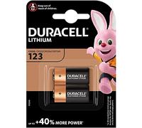 Duracell Pile au Lithium, spécial Photo, CR123A, 3 V, Ultra