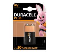 Duracell Pile Bloc 9V 6LR61 (PP3) alcaline